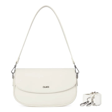 CLUCI Small Shoulder Bag Purses for Women Trendy with 2 Removable Strap Vegan Leather Crossbody Purse Clutch Handbag