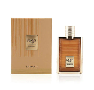 Khadlaj Karus Amber Gold Eau De Parfum Spray 3.4 Ounce (Unisex)