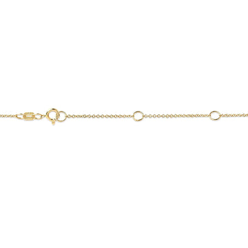 10K Gold Round Brilliant-Cut Diamond Modern Bezel-Set Solitaire 16"-18" Pendant Necklace (H-I Color, SI2-I1 Clarity)