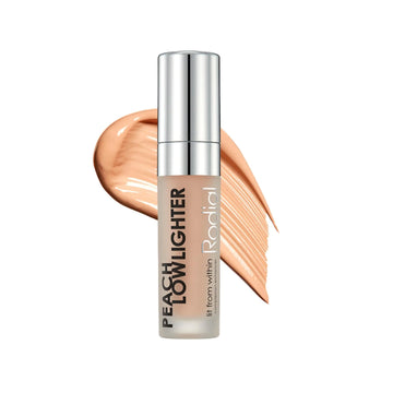 Rodial Peach Lowlighter 0.1 fl oz Liquid Colour Concealer Face Concealer with Silky Non-Shimmer Finish Warming Complexion-Enhancer Hydrating Formula with Hyaluronic Acid Vitamin E and Caffeine
