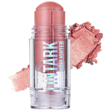 TINTARK Chubby Cream Highlighter Stick for Face Glitter Eyeshadow Makeup Highlight Stick Face Highlighters & Luminizers Light Pink Peach Shimmer