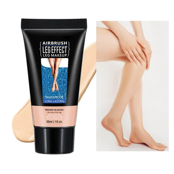 Leg Makeup Waterproof No Transfer Flawless Leg Makeup Lotion Leg and Body Scar Cover up Makeup/Tattoo Cover UpAirbrush Legs Leg Glow Makeup ﻿ (#1 Fairest Glow 30ml)