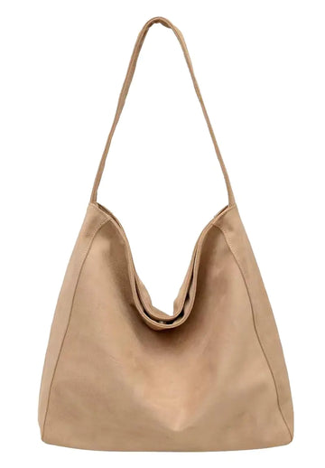 Suede Hobo Bags for Women Vintage Tote Bag for Women Retro Shoulder Bag Hobo Purse Everything Handbag Carryall Bag Travel Bag