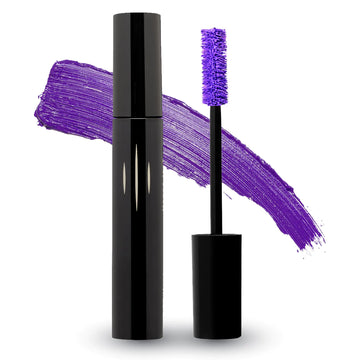 Radiant Professional Lengthening Mascara – Fiber Lash Mascara For Extreme Length & Volume – Natural Wax Formula Cruelty-Free – Mascara Smudge-Proof Silicone Brush - (0.43 oz) (03 AMETHYST)