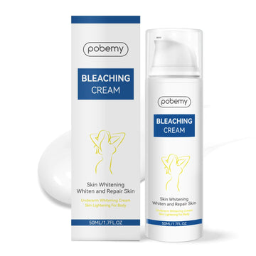 Skin Lightening Cream for Intimate Areas & Body – Skin Bleaching Cream Vitamin C Skin Whitening Cream for Underarms Knees Elbows Inner Thighs Bikini Line – Sensitive Skin Whitening Cream - 50ml