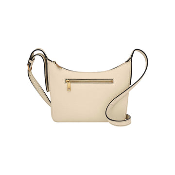 Fossil Womens Cecilia Leather Small Crossbody Purse Handbag Bone (Model: ZB1889105)