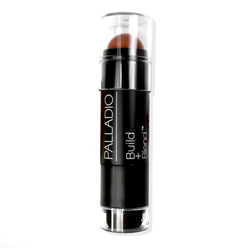 Palladio Contouring Makeup Stick BUILD + BLEND Contour Stick Makeup Face Makeup for Perfect Sculpting Look 0.23 Ounce (Amber Glow)